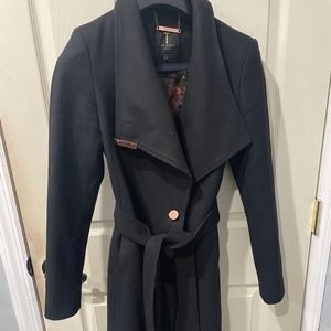 Ted Baker Women’s Wool Coat - Black